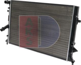 AKS Dasis 040019N - Radiator, engine cooling www.avaruosad.ee