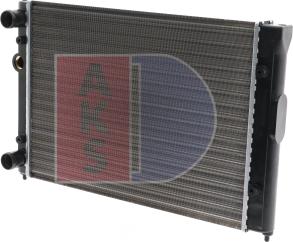 AKS Dasis 040870N - Radiator, engine cooling www.avaruosad.ee