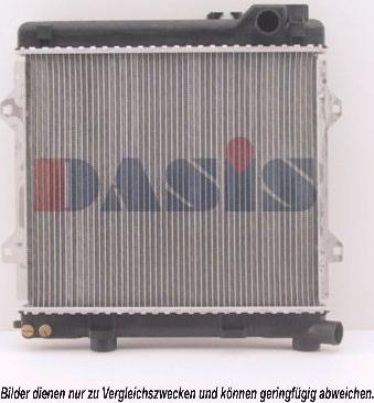 AKS Dasis 051400N - Radiator, engine cooling www.avaruosad.ee