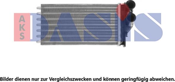 AKS Dasis 069002N - Теплообменник, отопление салона www.avaruosad.ee