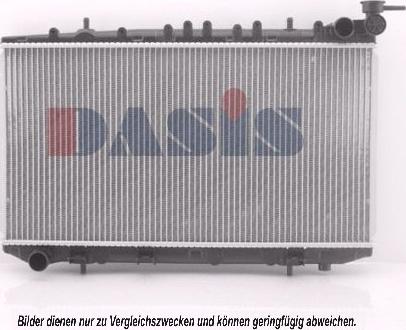 AKS Dasis 070940N - Радиатор, охлаждение двигателя www.avaruosad.ee