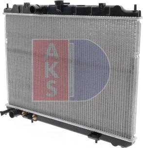 AKS Dasis 070117N - Радиатор, охлаждение двигателя www.avaruosad.ee