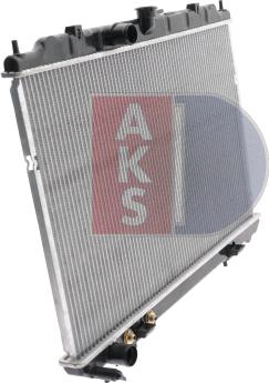 AKS Dasis 070117N - Radiaator,mootorijahutus www.avaruosad.ee