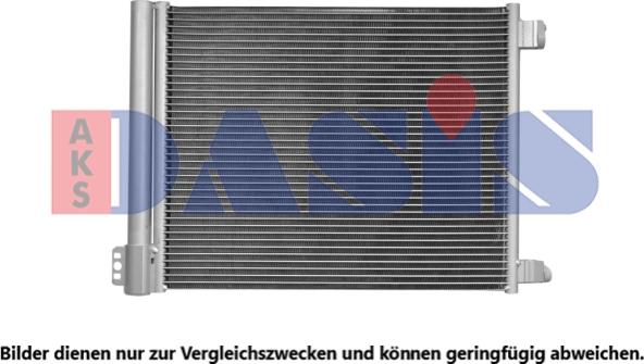 AKS Dasis 072064N - Condenser, air conditioning www.avaruosad.ee