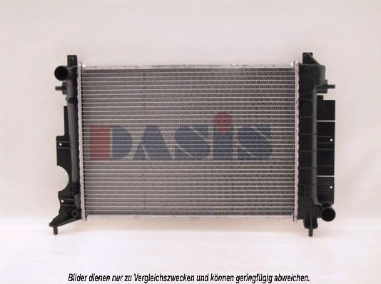 AKS Dasis 190240N - Радиатор, охлаждение двигателя www.avaruosad.ee