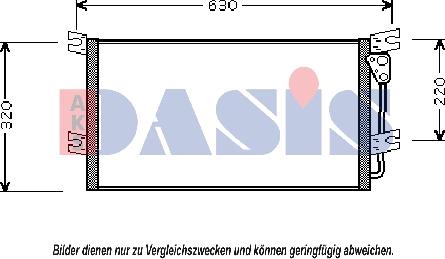 AKS Dasis 142004N - Kondensators, Gaisa kond. sistēma www.avaruosad.ee