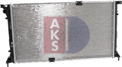 AKS Dasis 150054N - Radiaator,mootorijahutus www.avaruosad.ee