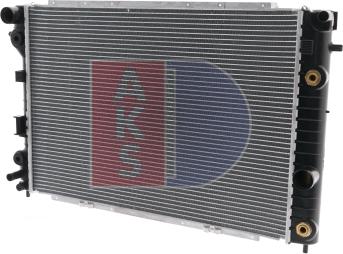 AKS Dasis 151250N - Radiaator,mootorijahutus www.avaruosad.ee