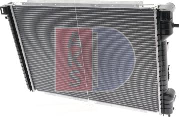 AKS Dasis 151250N - Radiaator,mootorijahutus www.avaruosad.ee