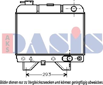 AKS Dasis 160730N - Radiaator,mootorijahutus www.avaruosad.ee
