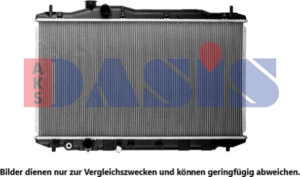 AKS Dasis 100092N - Радиатор, охлаждение двигателя www.avaruosad.ee