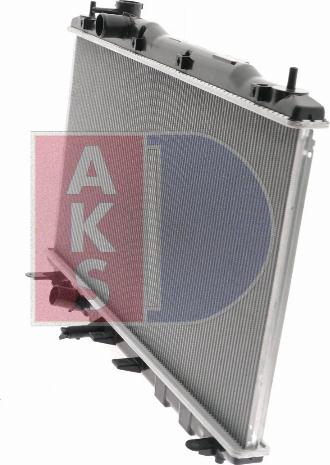 AKS Dasis 100063N - Radiaator,mootorijahutus www.avaruosad.ee