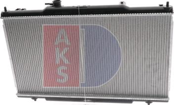 AKS Dasis 100005N - Radiaator,mootorijahutus www.avaruosad.ee