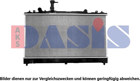 AKS Dasis 110087N - Radiaator,mootorijahutus www.avaruosad.ee