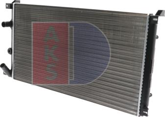 AKS Dasis 180054N - Radiator, engine cooling www.avaruosad.ee