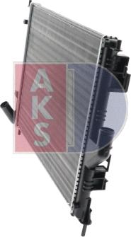 AKS Dasis 180081N - Radiaator,mootorijahutus www.avaruosad.ee