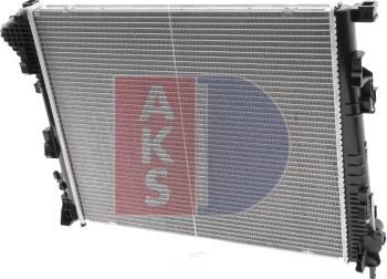 AKS Dasis 180075N - Radiaator,mootorijahutus www.avaruosad.ee