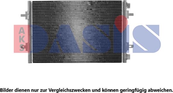AKS Dasis 182007N - Condenser, air conditioning www.avaruosad.ee