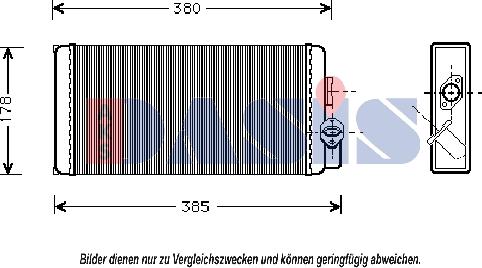 AKS Dasis 139450N - Heat Exchanger, interior heating www.avaruosad.ee