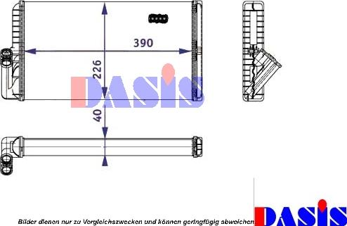 AKS Dasis 139000N - Soojusvaheti,salongiküte www.avaruosad.ee