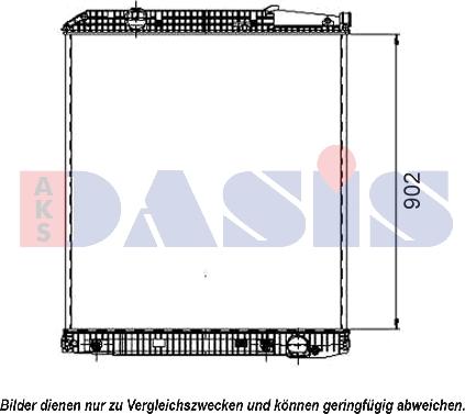 AKS Dasis 132080S - Radiaator,mootorijahutus www.avaruosad.ee