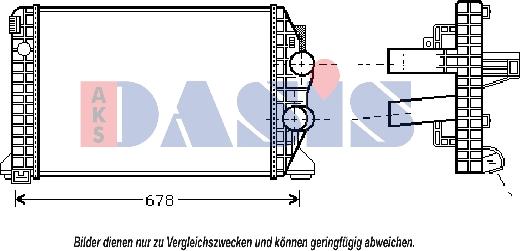 AKS Dasis 137360N - Kompressoriõhu radiaator www.avaruosad.ee