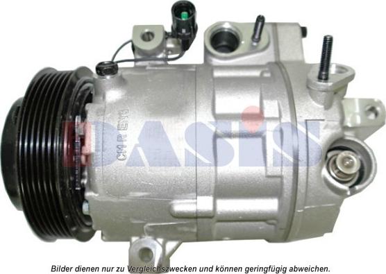 AKS Dasis 852736N - Compressor, air conditioning www.avaruosad.ee
