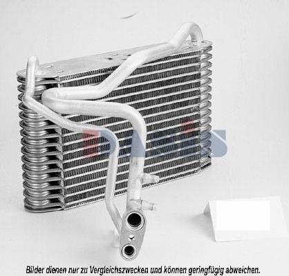 AKS Dasis 820500N - Evaporator, air conditioning www.avaruosad.ee