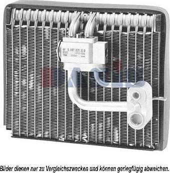AKS Dasis 820007N - Evaporator, air conditioning www.avaruosad.ee