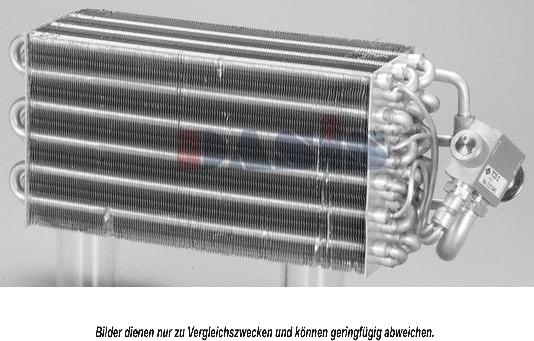 AKS Dasis 820020N - Evaporator, air conditioning www.avaruosad.ee