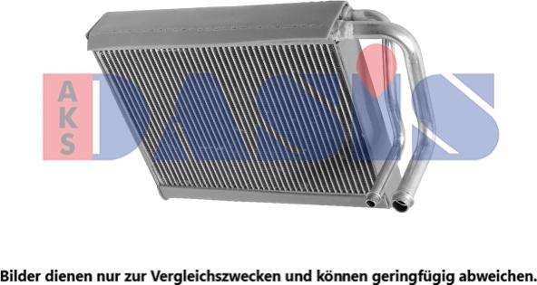 AKS Dasis 820352N - Evaporator, air conditioning www.avaruosad.ee