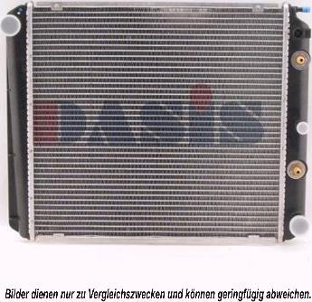 AKS Dasis 220600N - Радиатор, охлаждение двигателя www.avaruosad.ee