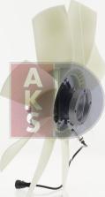 AKS Dasis 228017X - Clutch, radiator fan www.avaruosad.ee