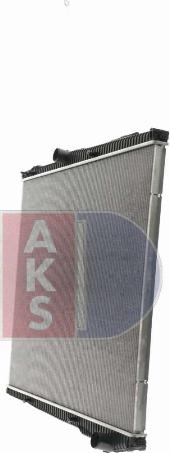 AKS Dasis 270015N - Radiator, engine cooling www.avaruosad.ee