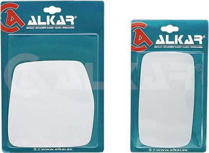Alkar 9501444 - Mirror Glass, outside mirror www.avaruosad.ee