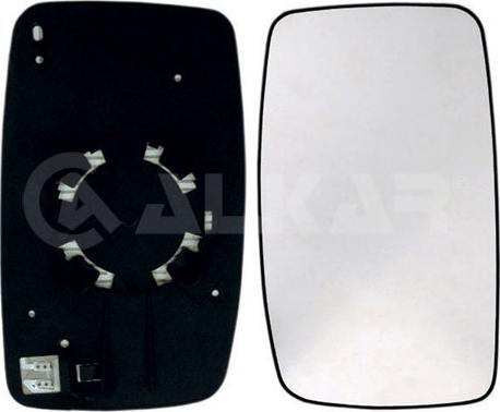 Alkar 6432955 - Cristal de espejo, retrovisor exterior www.avaruosad.ee