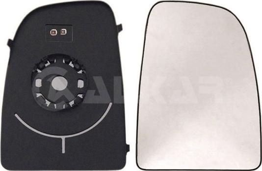 Alkar 6432922 - Cristal de espejo, retrovisor exterior www.avaruosad.ee