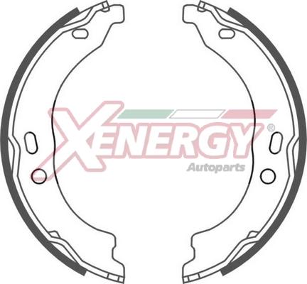 AP XENERGY X50453 - Brake Set, drum brakes www.avaruosad.ee