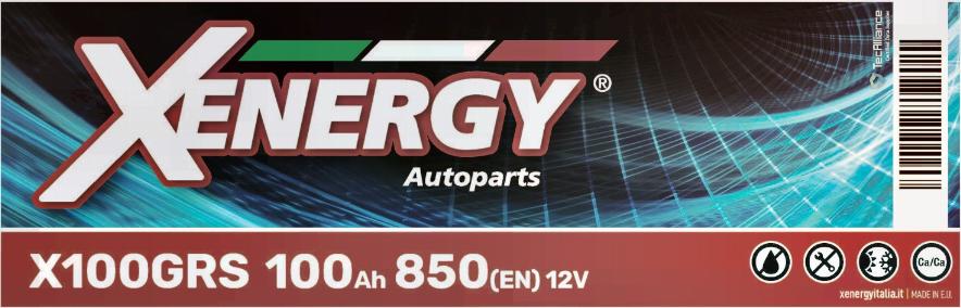 AP XENERGY X100GRS - Starter Battery www.avaruosad.ee