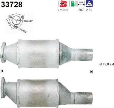 AS 33728 - Catalytic Converter www.avaruosad.ee