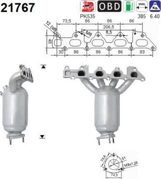 AS 21767 - Catalytic Converter www.avaruosad.ee