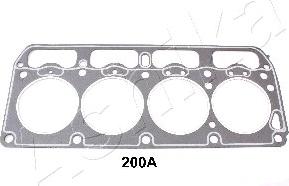 Ashika 46-02-200A - Gasket, cylinder head www.avaruosad.ee