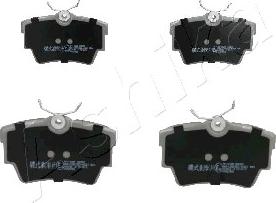 Ashika 51-01-109 - Brake Pad Set, disc brake www.avaruosad.ee