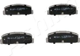 Ashika 51-03-302 - Brake Pad Set, disc brake www.avaruosad.ee