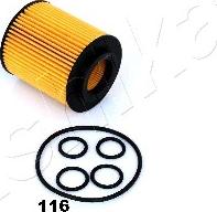 Ashika 10-ECO116 - Oil Filter www.avaruosad.ee