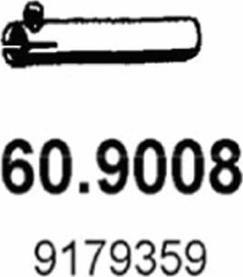ASSO 60.9008 - Труба выхлопного газа www.avaruosad.ee