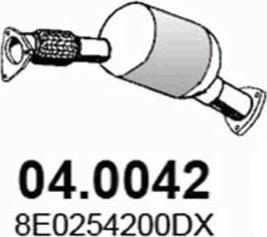 ASSO 04.0042 - Catalytic Converter www.avaruosad.ee