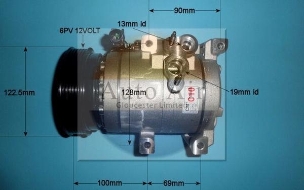 Auto Air Gloucester 14-1514 - Compressor, air conditioning www.avaruosad.ee