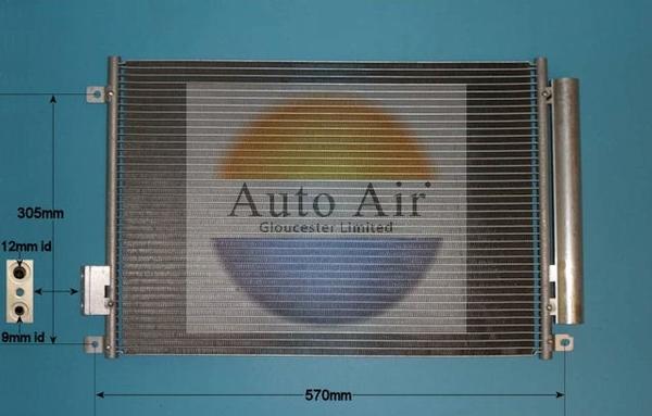 Auto Air Gloucester 16-9703 - Lauhdutin, ilmastointilaite www.avaruosad.ee