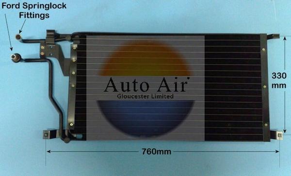 Auto Air Gloucester 16-5113 - Condenser, air conditioning www.avaruosad.ee